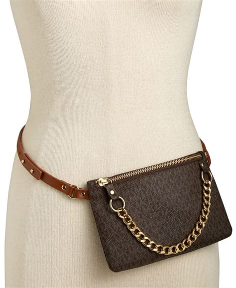 michael kors waist bag with chain|Michael Kors fanny pack outlet.